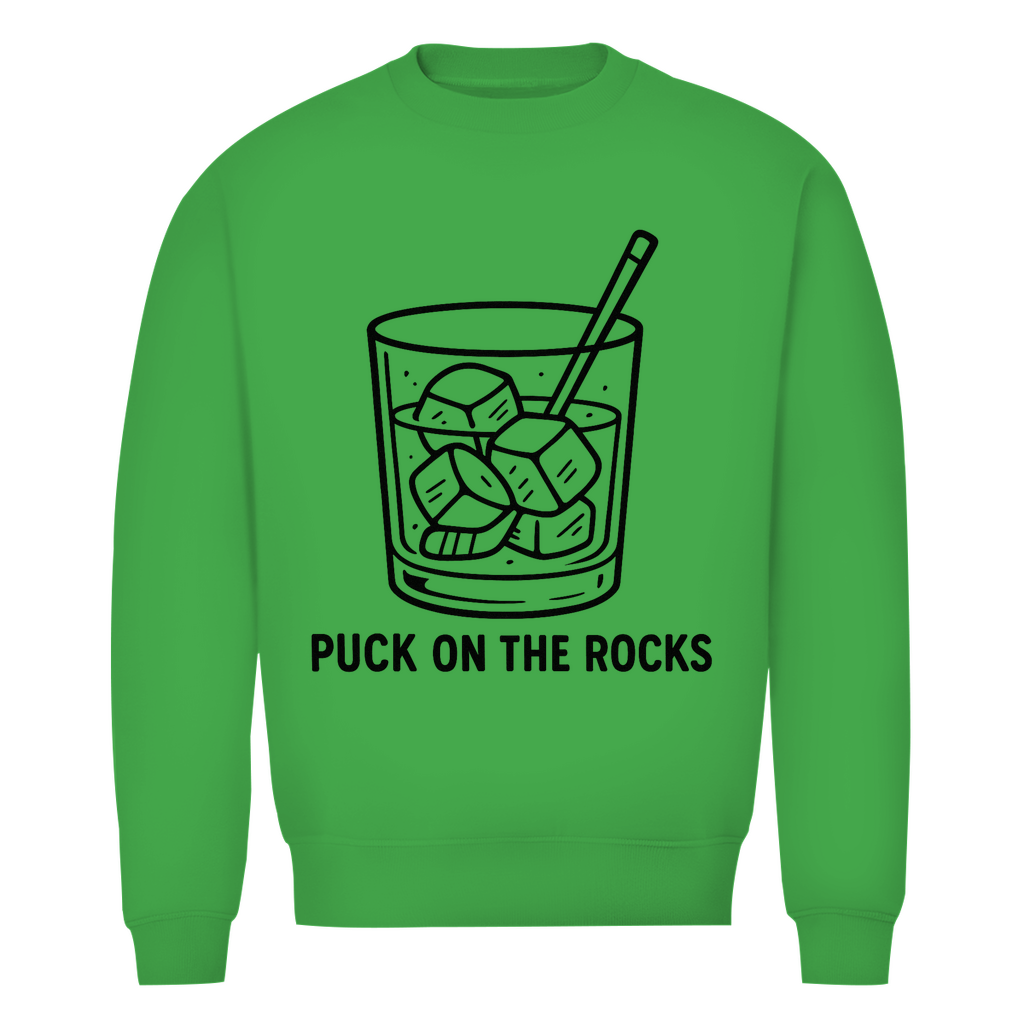 Unisex Sweatshirt  PUCK ON THE ROCKS