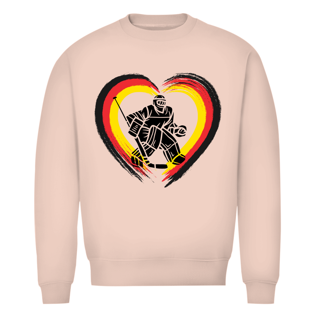 Unisex Sweatshirt HEART GERMANY GOALIE