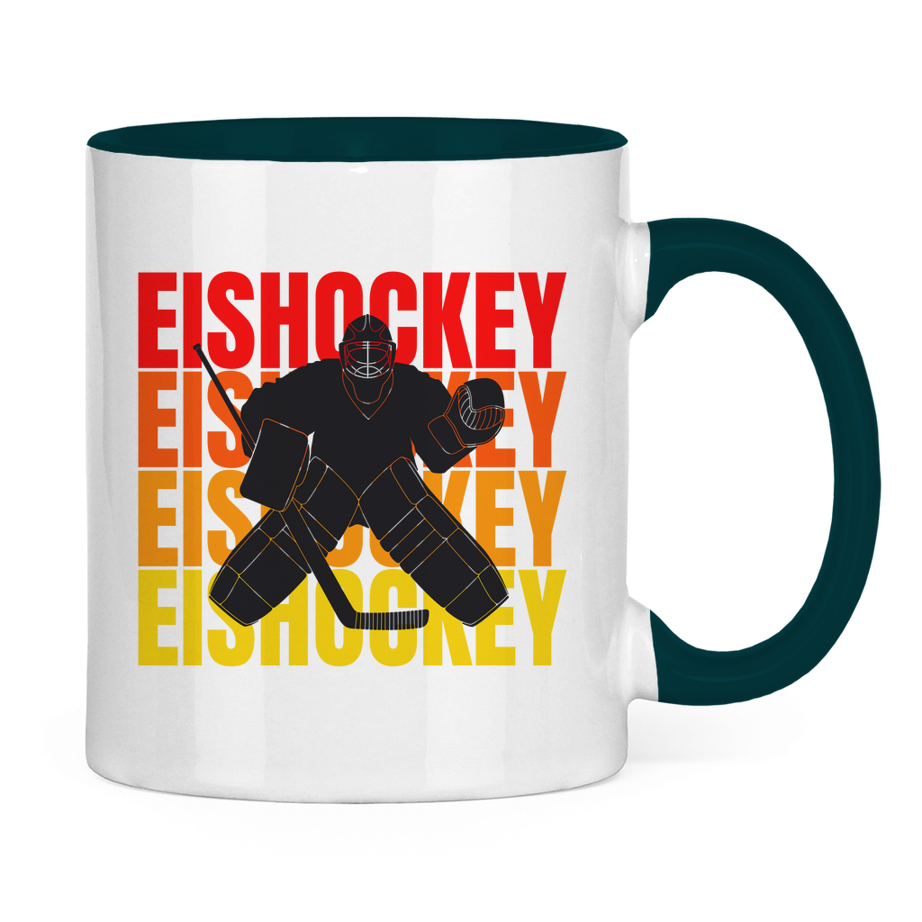 Tasse zweifarbig EISHOCKEY GOALIE