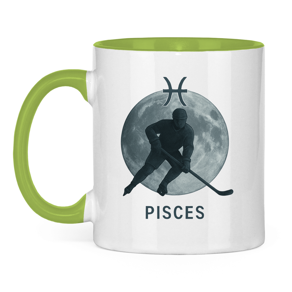 Tasse zweifarbig STERNZEICHEN PISCES / FISCH