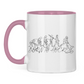 Tasse zweifarbig BORN TO HOCKEY EVULUTION