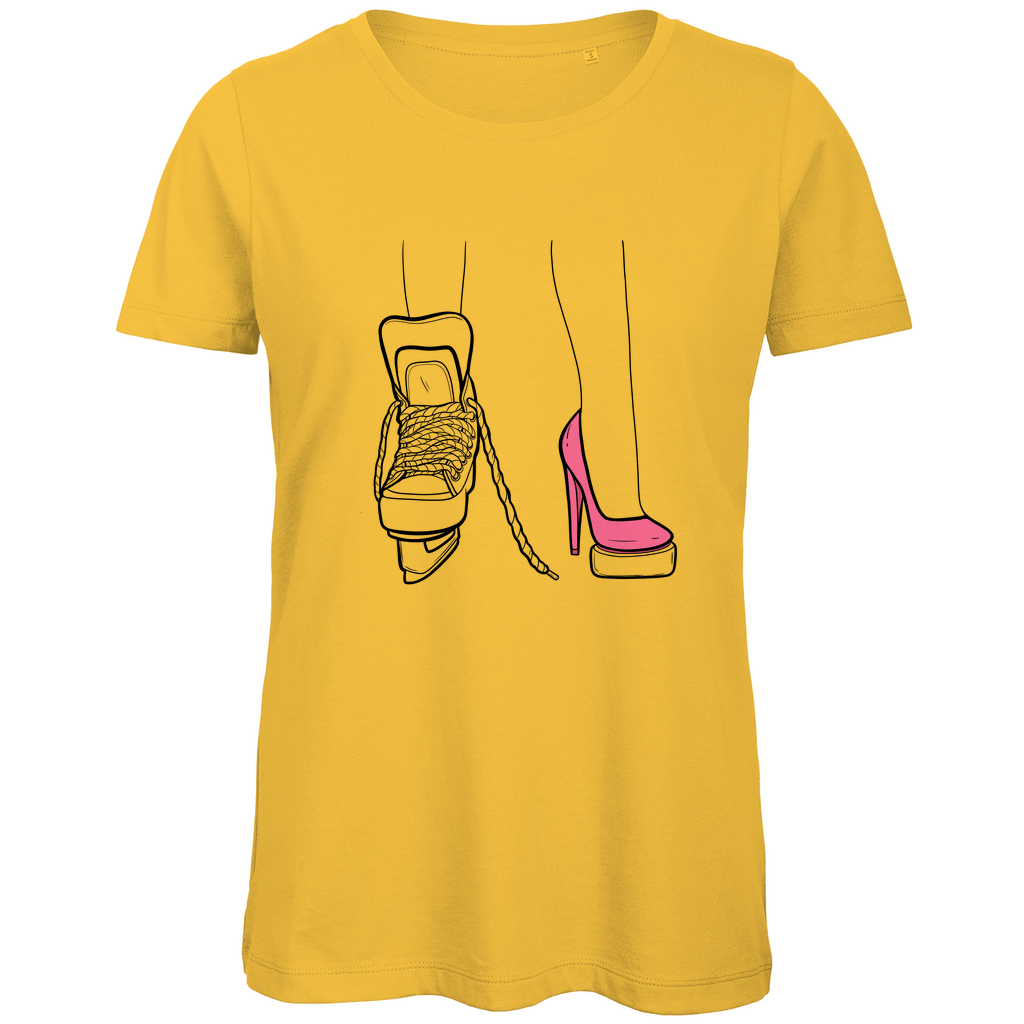 Ladies T-Shirt SKATES & HEELS