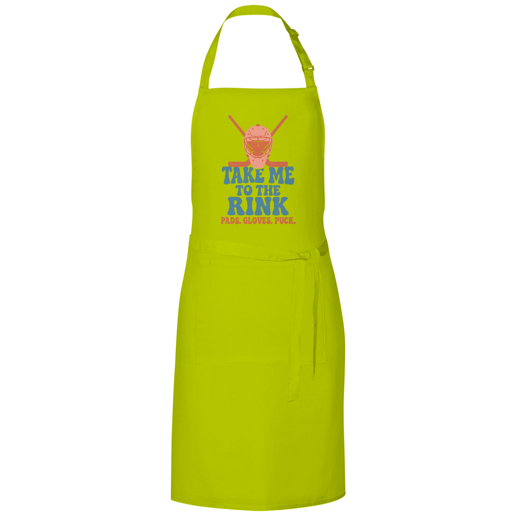 Grillschürze TAKE ME TO THE RINK GOALIE