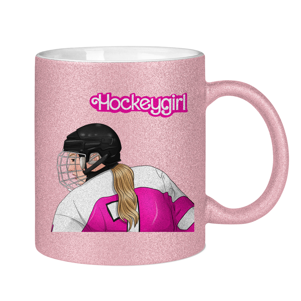 Glitzertasse HOCKEYGIRL F&B