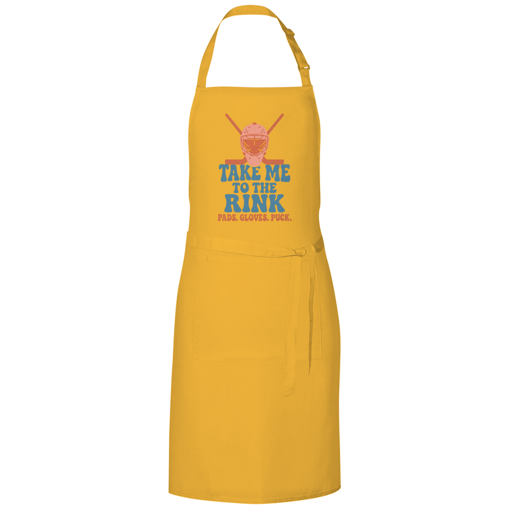 Grillschürze TAKE ME TO THE RINK GOALIE