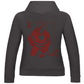Ladies Hoodie  HOCKEY HERZKÖNIGIN (front&back)