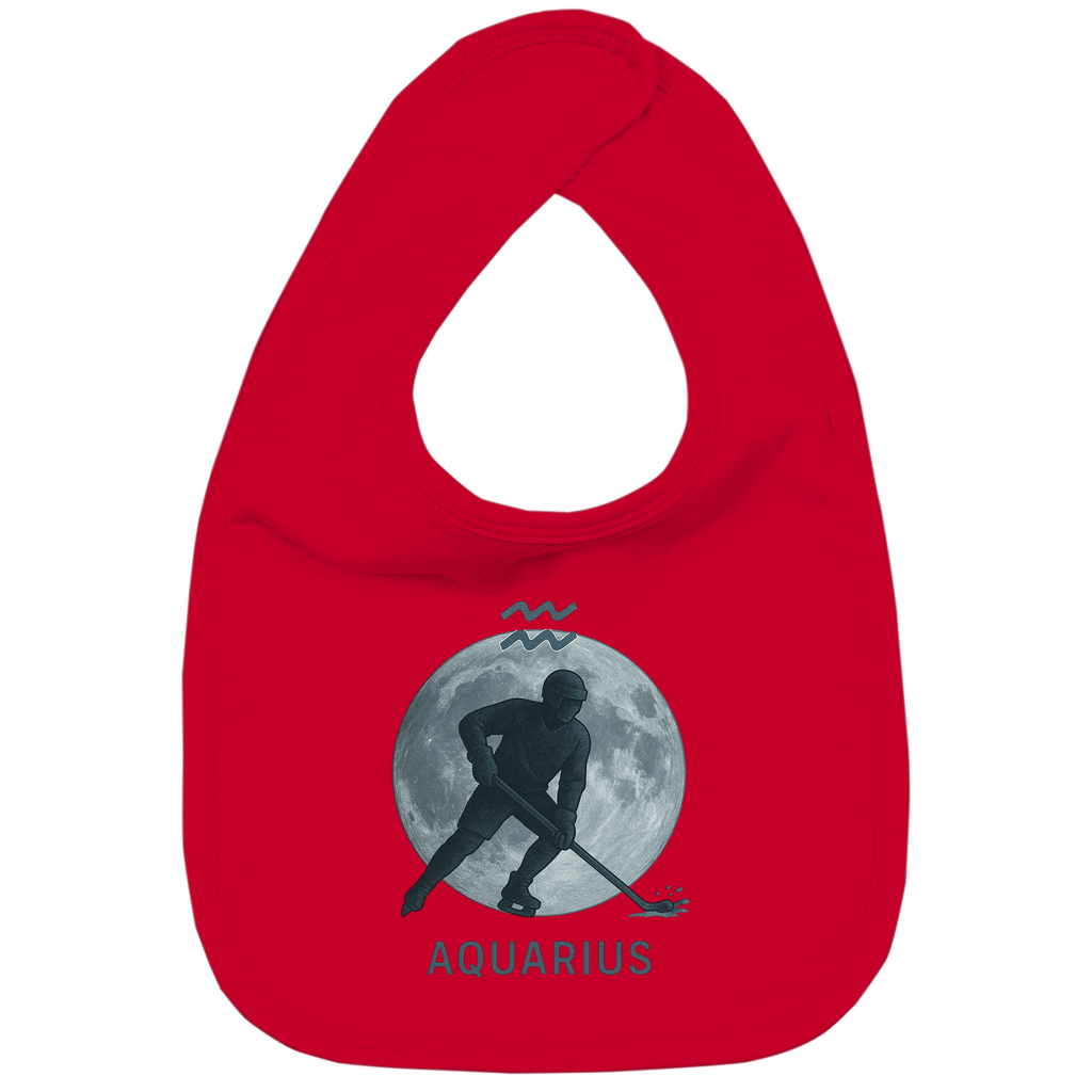 Kinder Bio Lätzchen STERNZEICHEN AQUARIUS / WASSERMANN