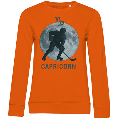 Ladies Sweatshirt STERNZEICHEN CAPRICORN / STEINBOCK