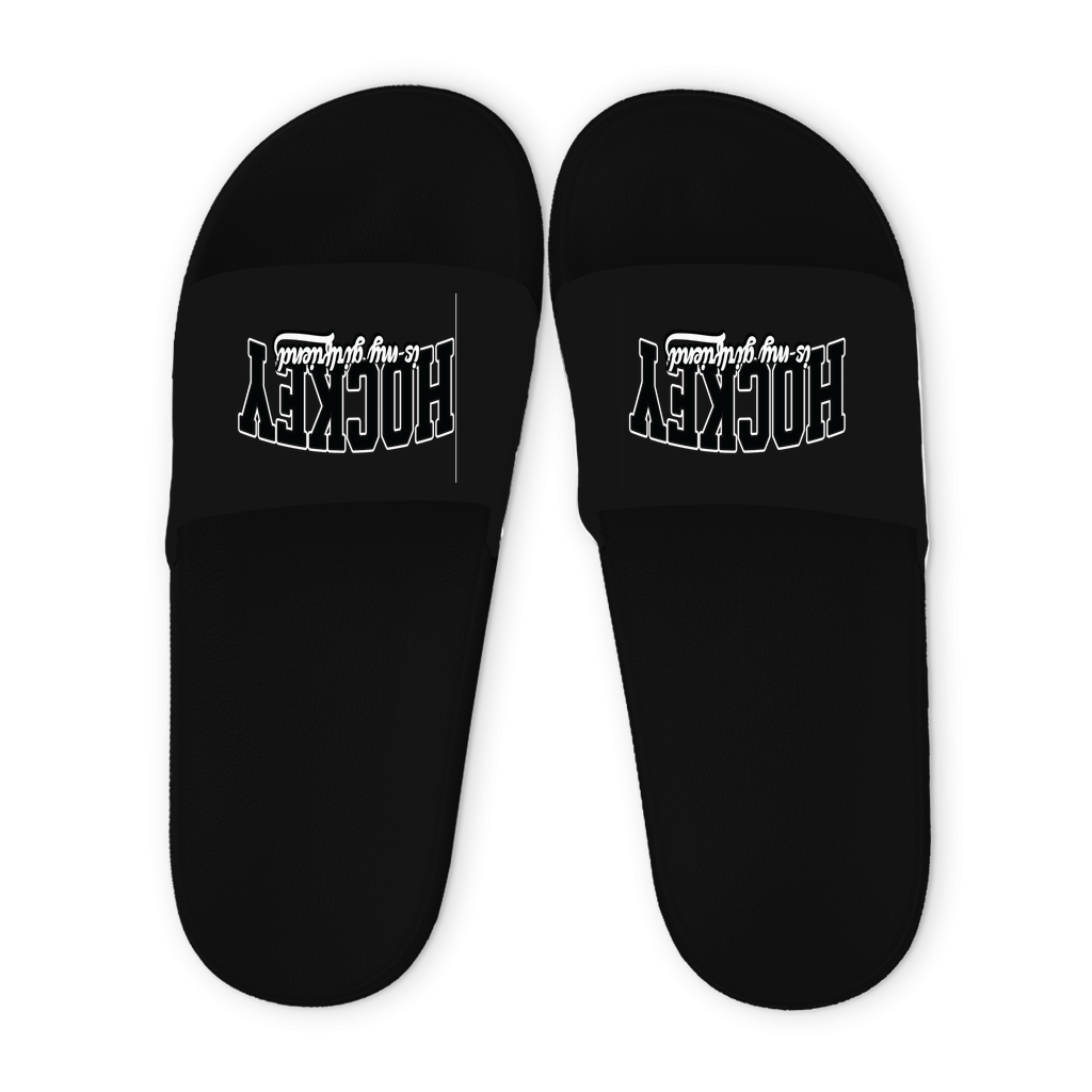 Badelatschen HOCKEY IS MY GIRLFRIEND