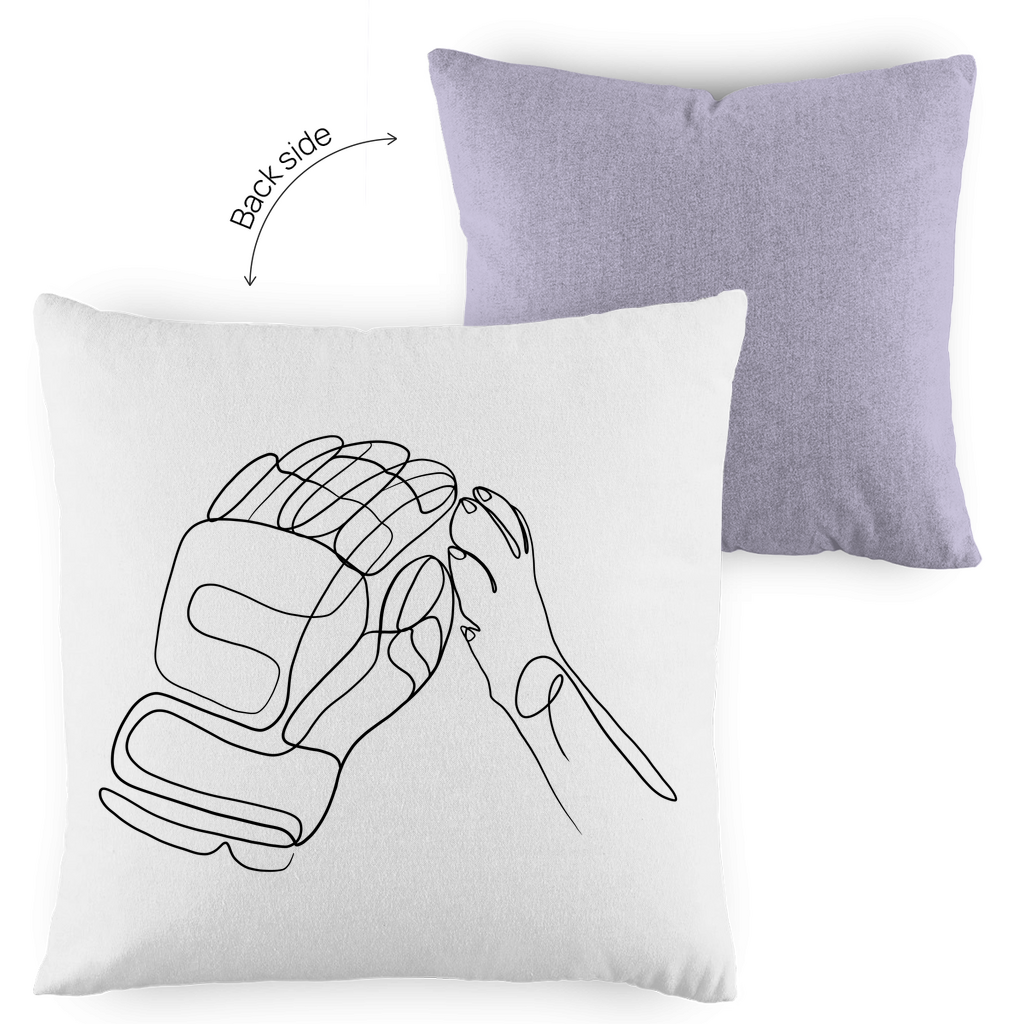 Kopfkissen zweifarbig HOCKEYBUNNY