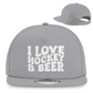 Snapback I LOVE HOCKEY & BEER