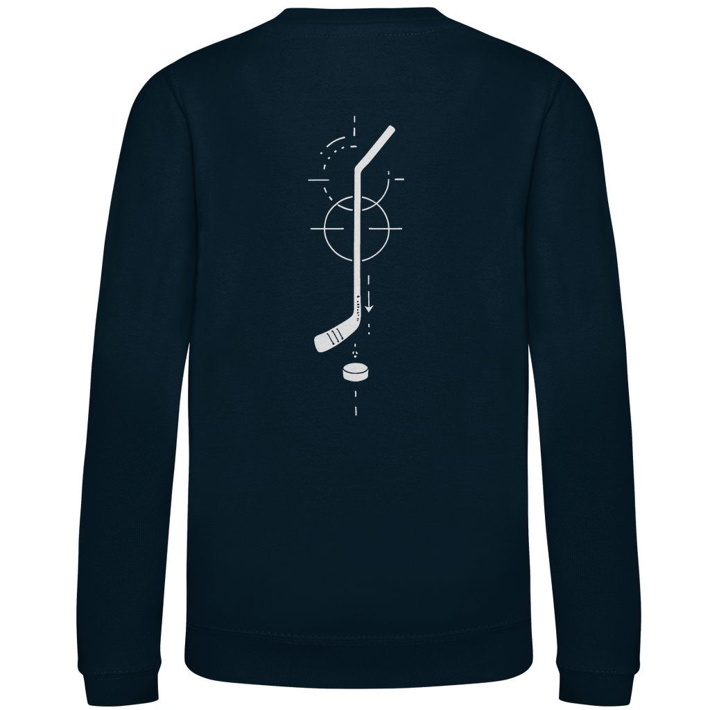 Kids Sweatshirt HOCKEYSTICK MODERN (back)
