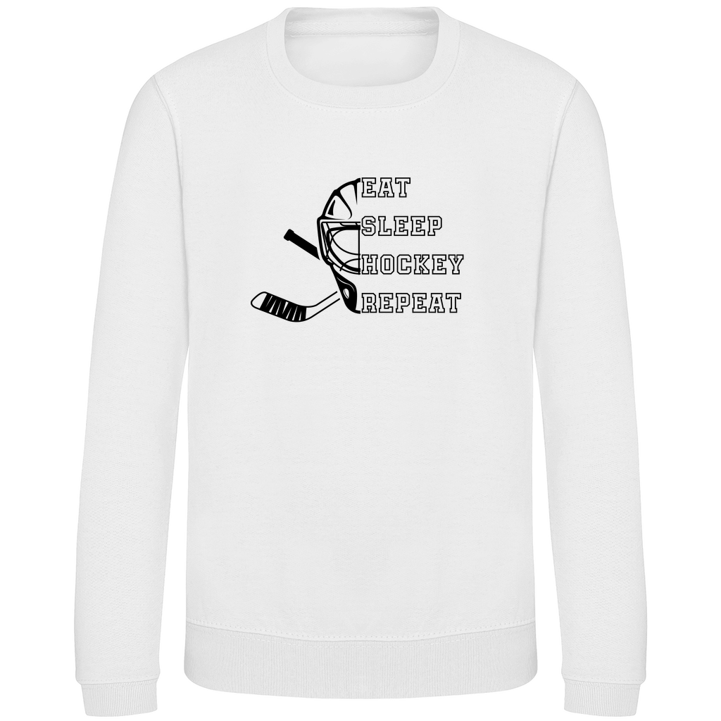 Kids Sweatshirt EAT, SLEEP GOALIE