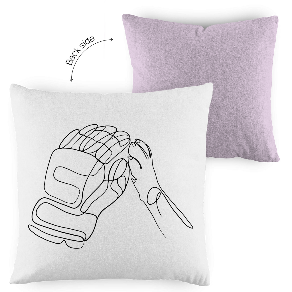 Kopfkissen zweifarbig HOCKEYBUNNY