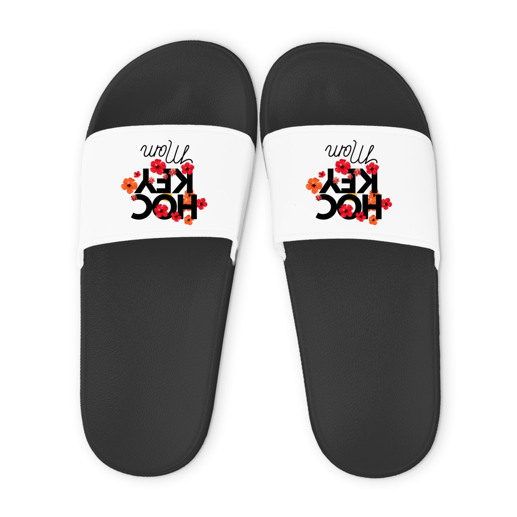 Badelatschen HOCKEY MOM FLOWERS