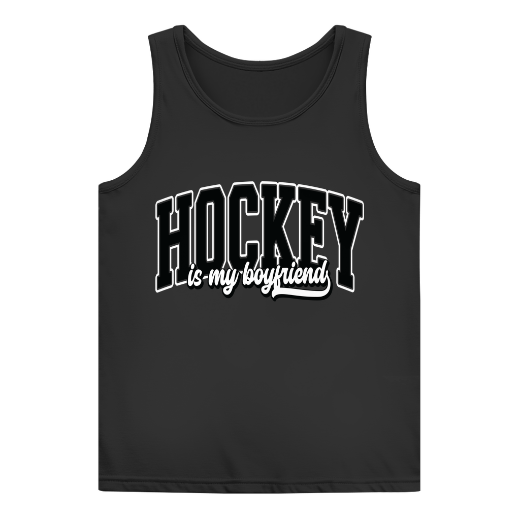 Ladies Tank Top HOCKEY IS MY BOYFRIEND