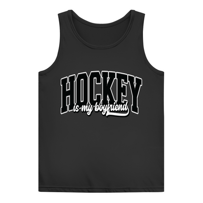 Ladies Tank Top HOCKEY IS MY BOYFRIEND