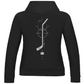 Ladies Hoodie HOCKEYSTICK MODERN (back)