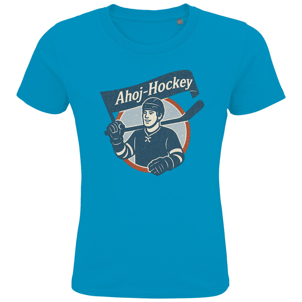 Kids T-Shirt AHOJ-HOCKEY VINTAGE
