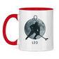 Tasse zweifarbig STERNZEICHEN LEO / LÖWE