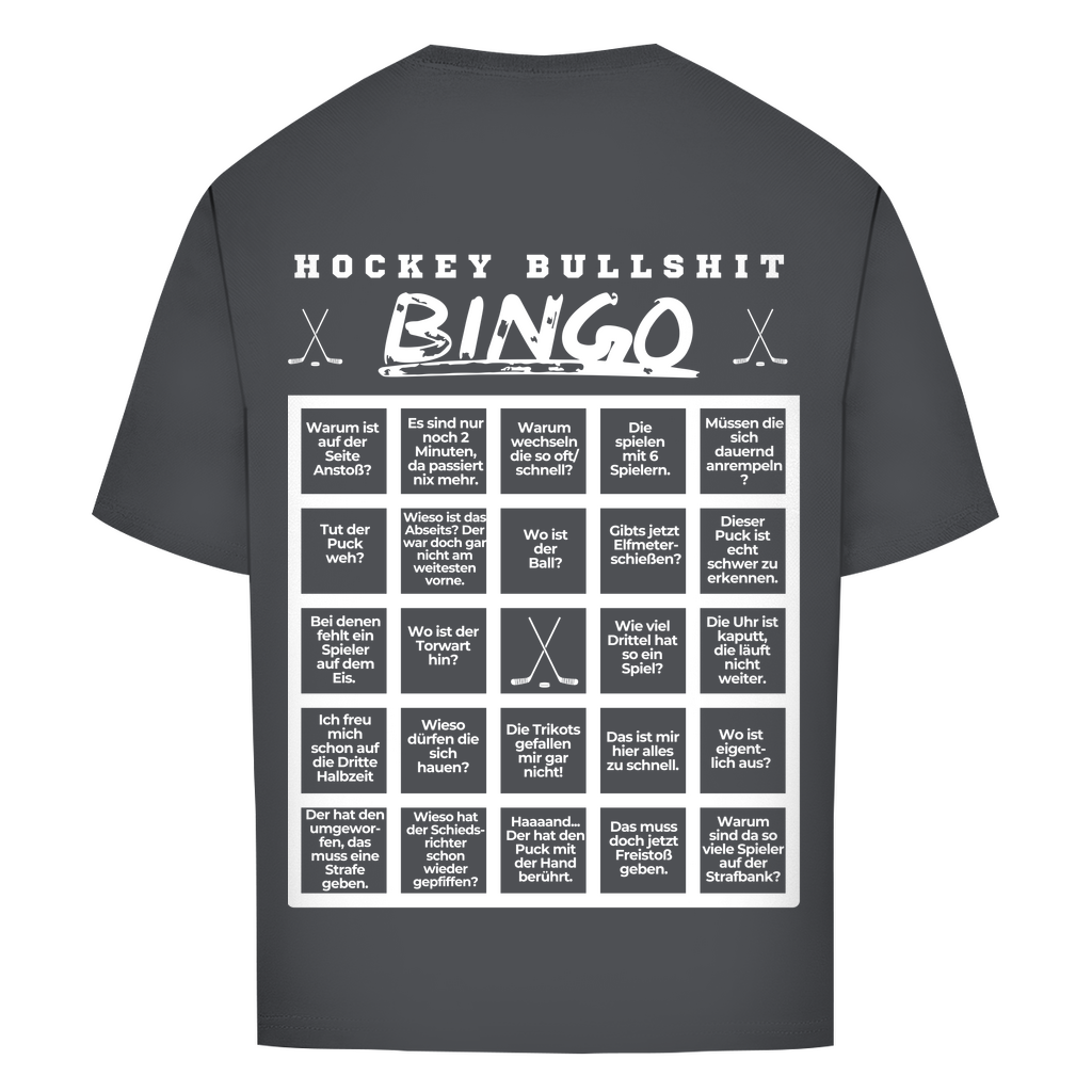 Oversize T-Shirt BULLSHIT BINGO (back)