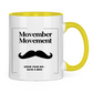 Tasse zweifarbig MOVEMBER MOVEMENT