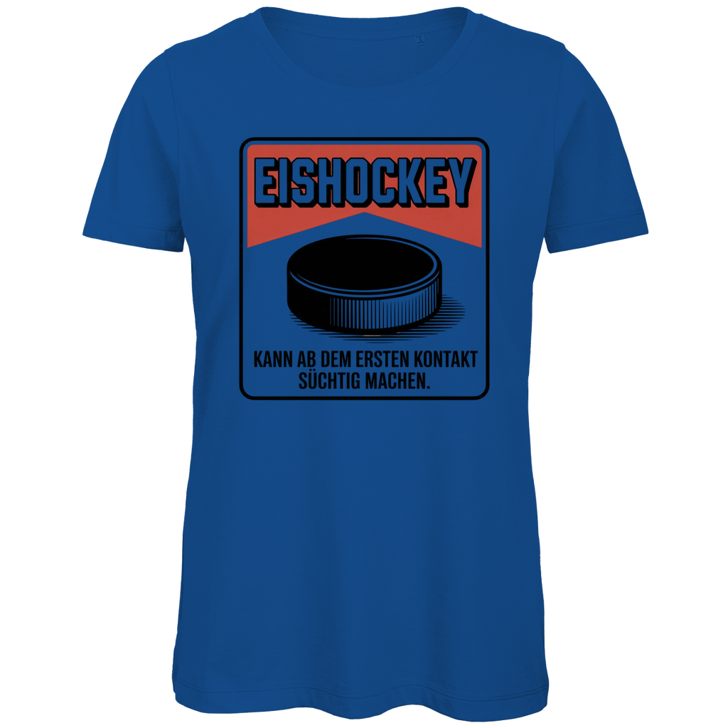 Ladies T-Shirt EISHOCKEY ZIGARETTENSCHACHTEL