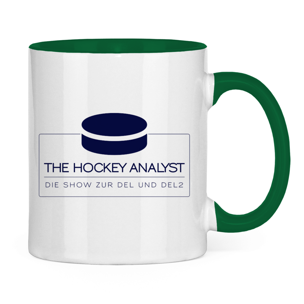 Tasse zweifarbig HOCKEY  ANALYST