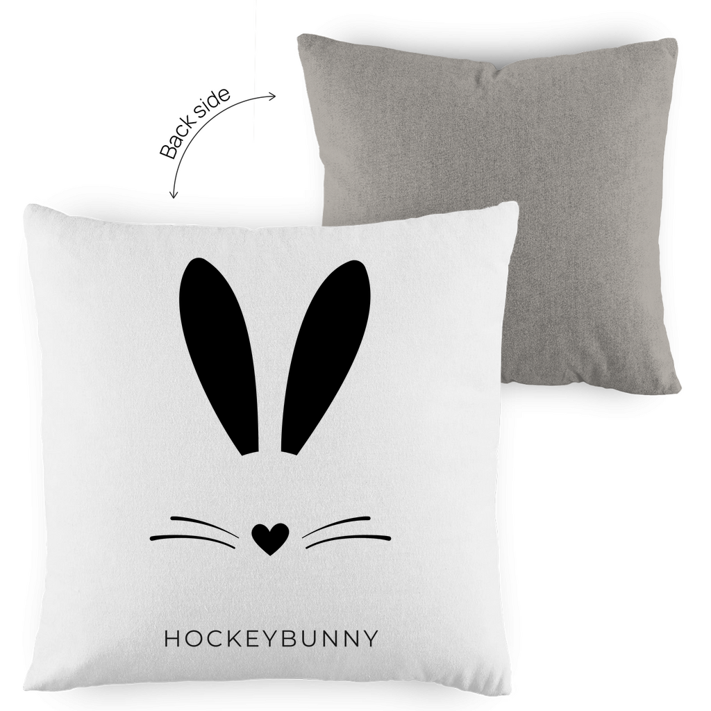 Kopfkissen zweifarbig HOCKEYBUNNY