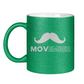 Glitzertasse MOVEMBER