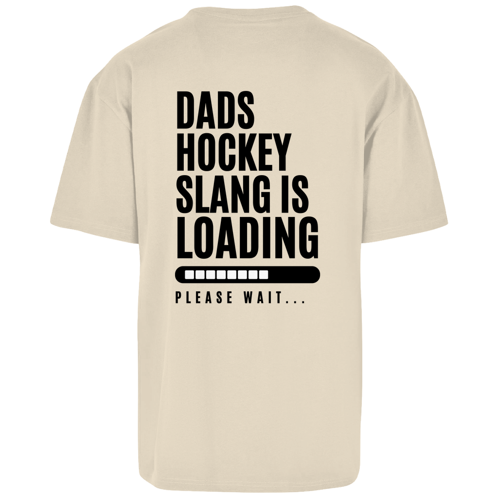 Oversize Shirt DADS HOCKEYSLOGAN (back)
