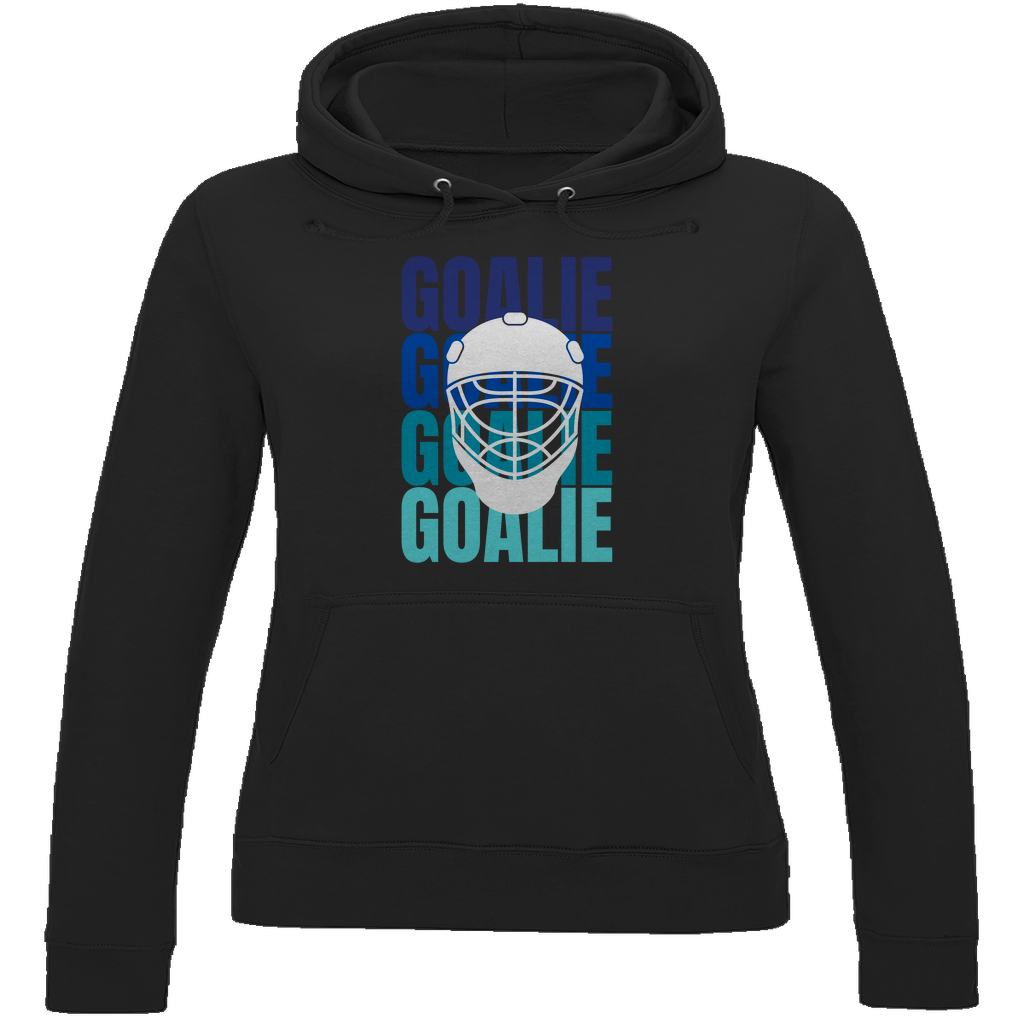 Ladies Hoodie GOALIE MASKE