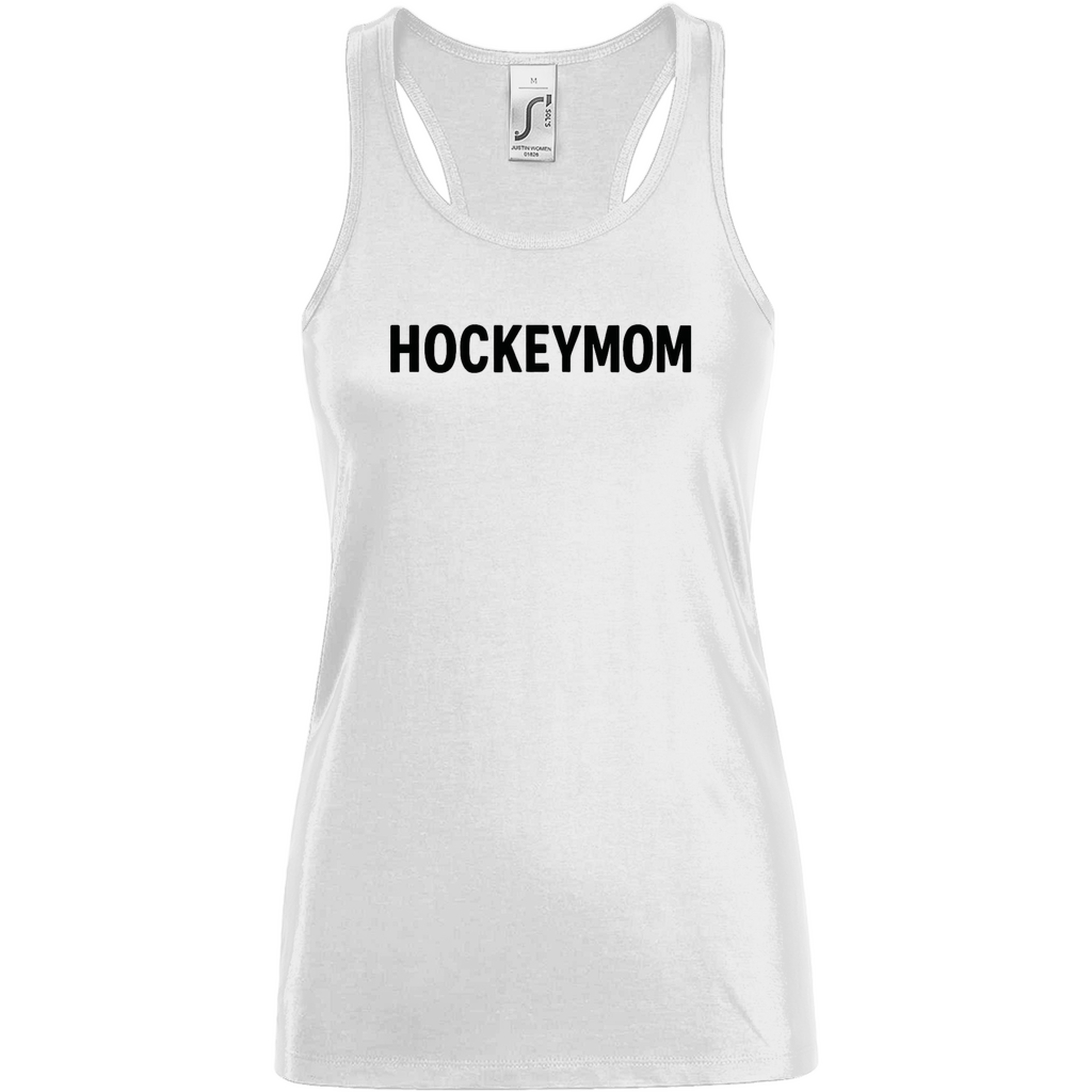 Ladies Tank Top HOCKEYMOM BRAIN (front&back)