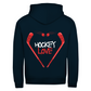 Unisex Zipper HOCKEYLOVE STICKHEART (front&back)