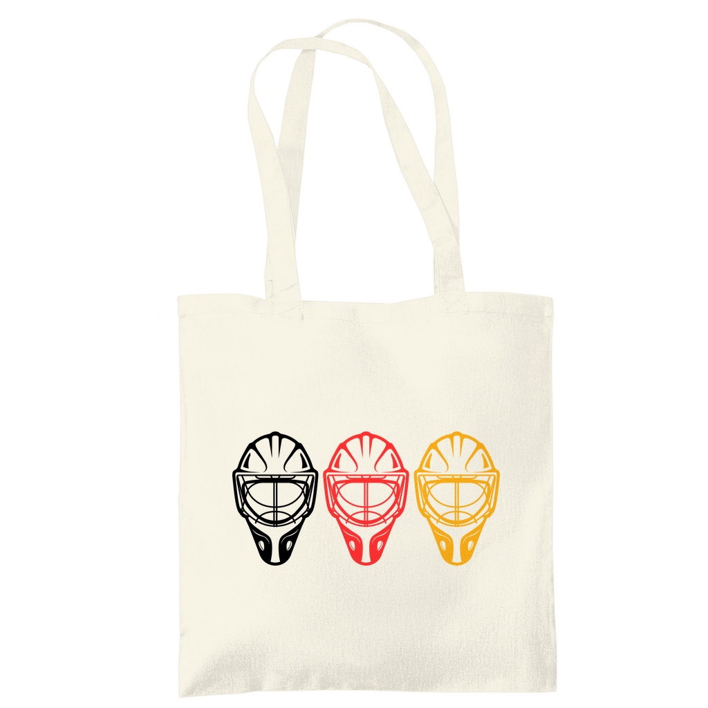 Tragetasche TEAM GOALIE MASKE SCHWARZ-ROT-GOLD