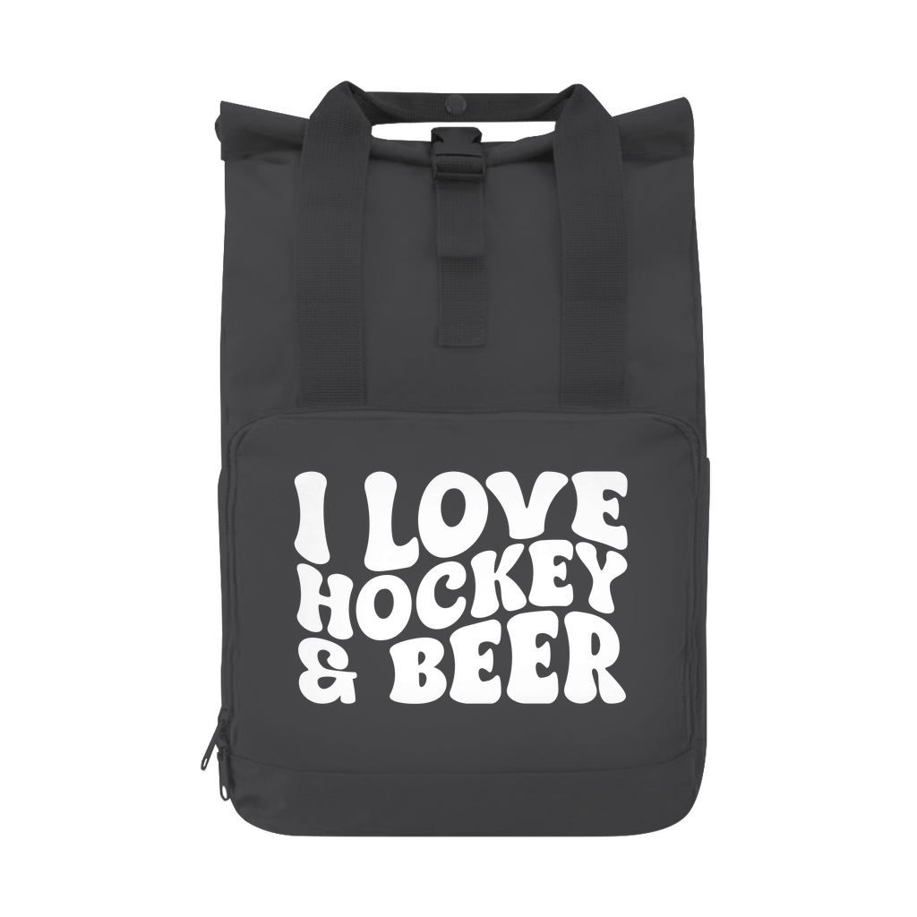 Rucksack  I LOVE HOCKEY & BEER