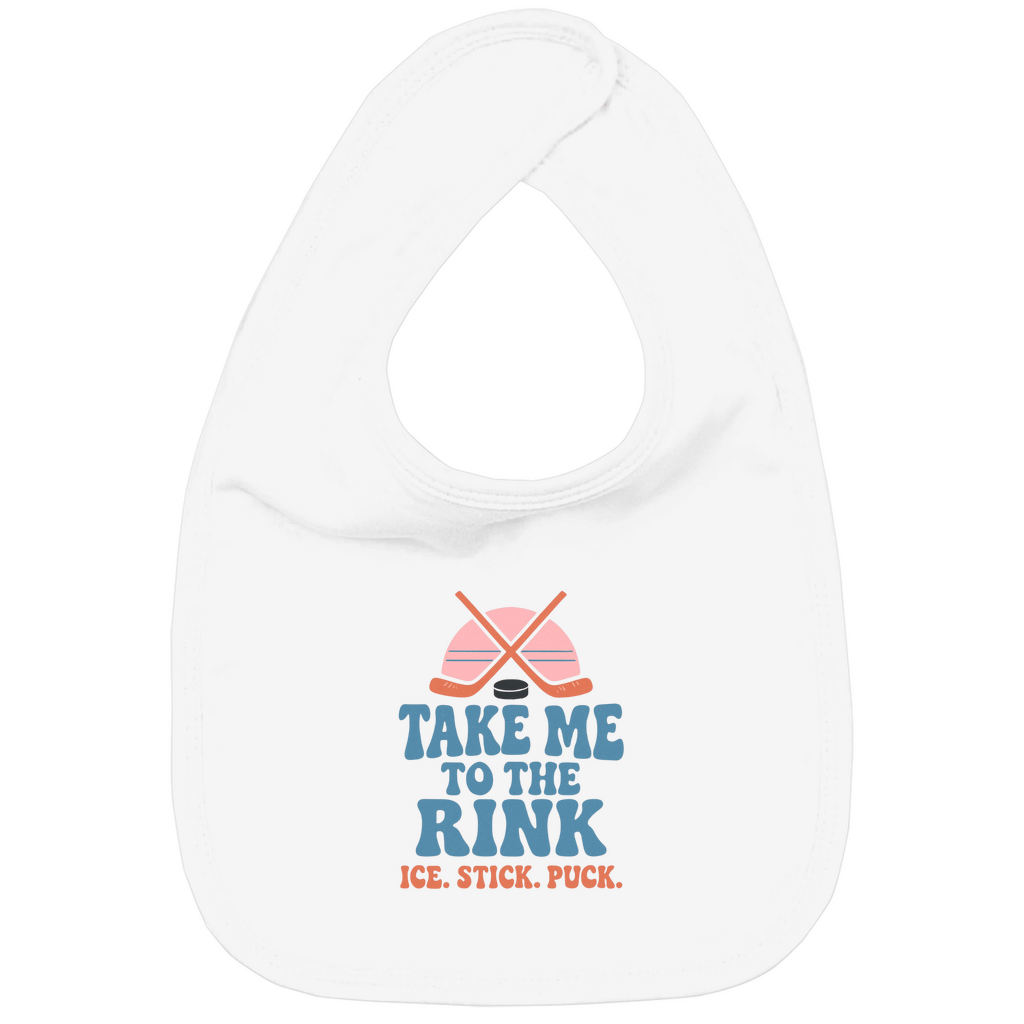 Kinder Bio Lätzchen TAKE ME TO THE RINK