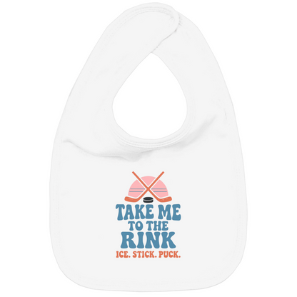 Kinder Bio Lätzchen TAKE ME TO THE RINK