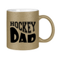 Glitzertasse HOCKEYDAD WAVE