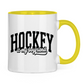 Tasse zweifarbig HOCKEY IS MY BOYFRIEND