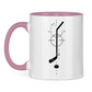 Tasse zweifarbig HOCKEYSTICK MODERN