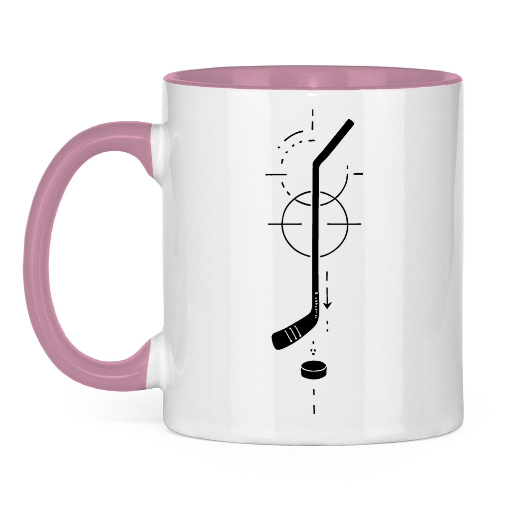 Tasse zweifarbig HOCKEYSTICK MODERN