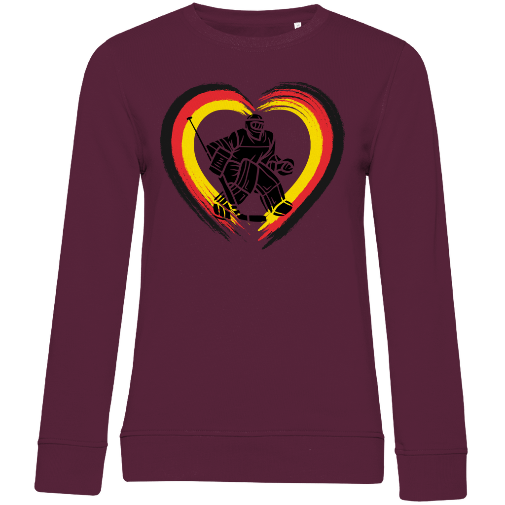 Ladies Sweatshirt HEART GERMANY GOALIE