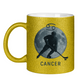 Glitzertasse STERNZEICHEN CANCER / KREBS