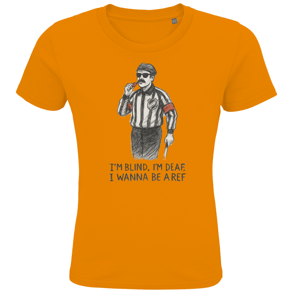 Kids T-Shirt WANNA BE A REF