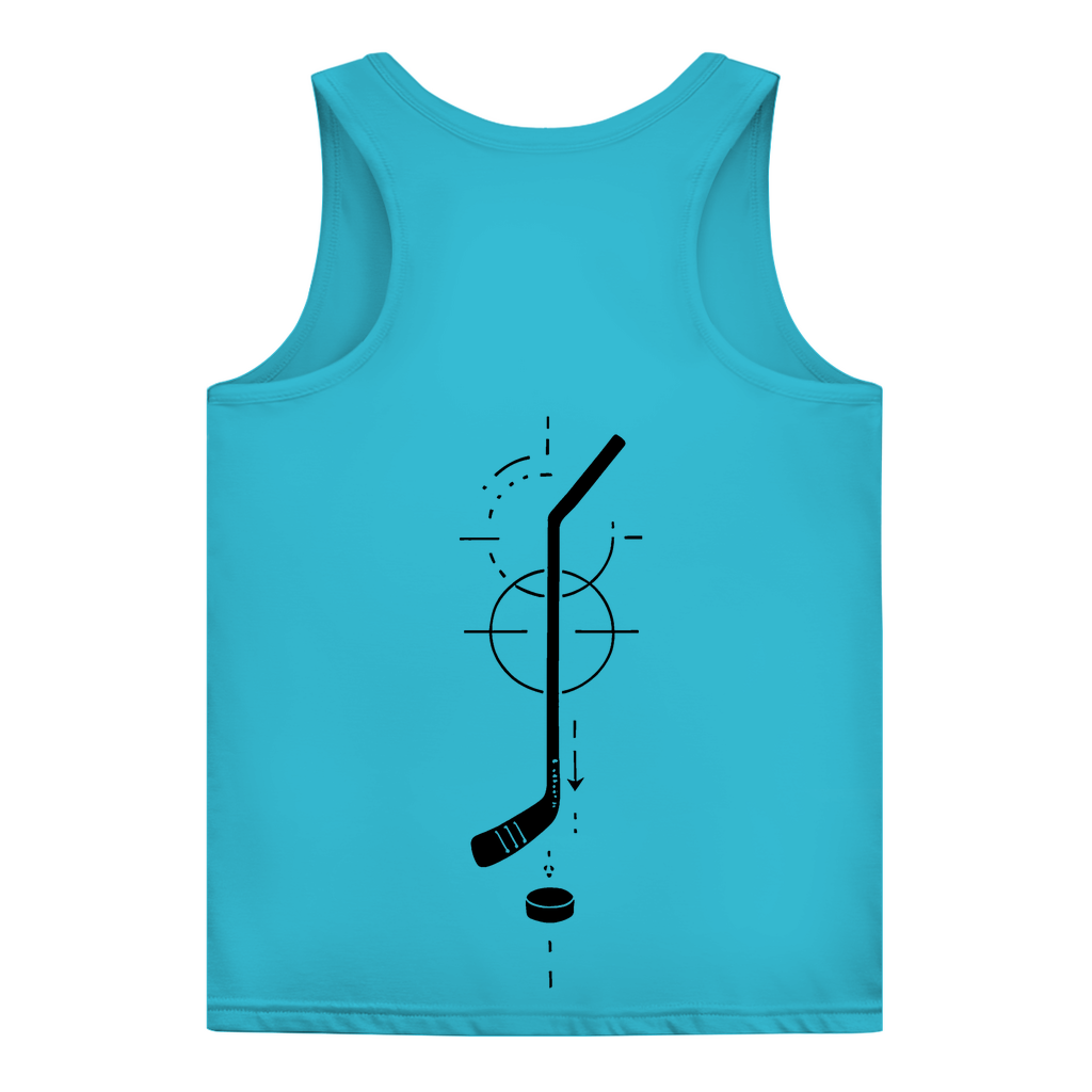 Ladies Tank Top HOCKEYSTICK MODERN (back)