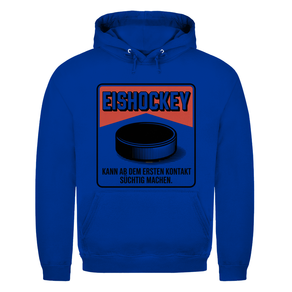 Unisex Hoodie EISHOCKEY ZIGARETTENSCHACHTEL