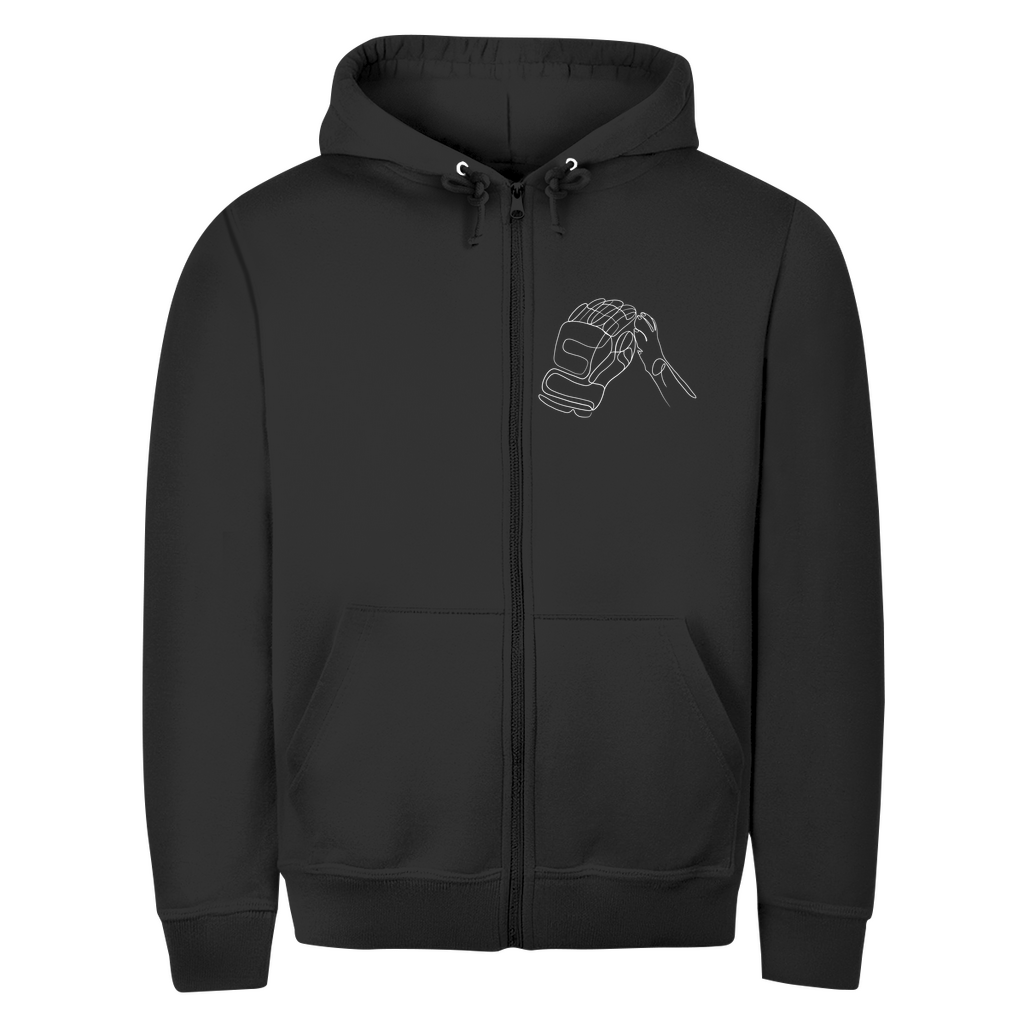 Unisex Zipper GLOVE & PAW (front&back)