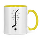 Tasse zweifarbig HOCKEYSTICK MODERN
