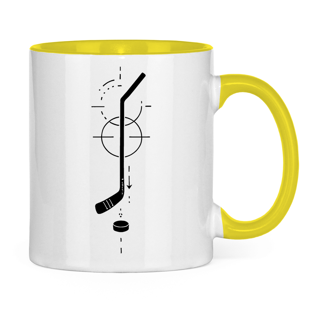 Tasse zweifarbig HOCKEYSTICK MODERN
